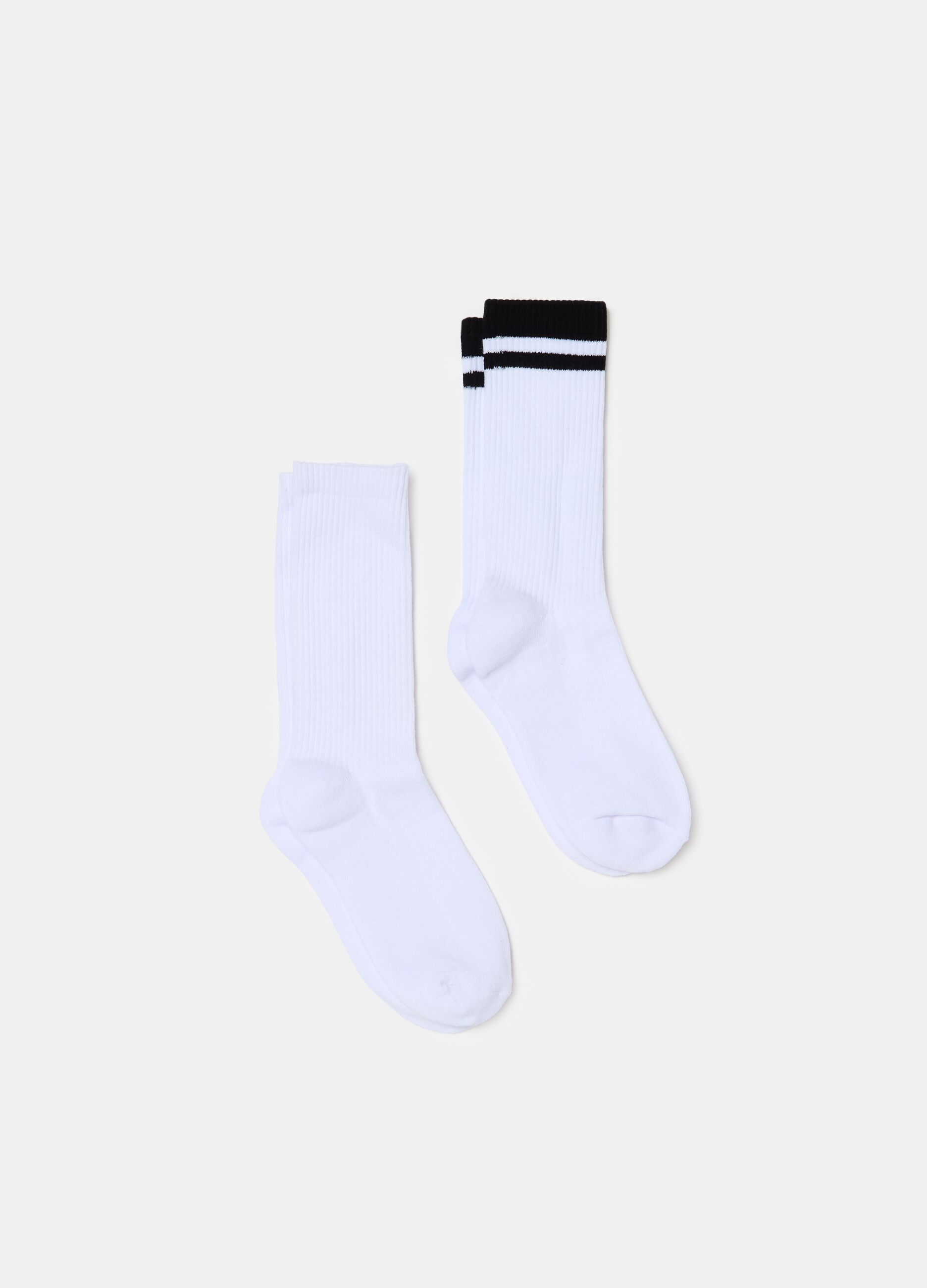 Two-pair pack midi tennis socks