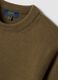 Maglia verde girocollo in jersey knit regular fit_5