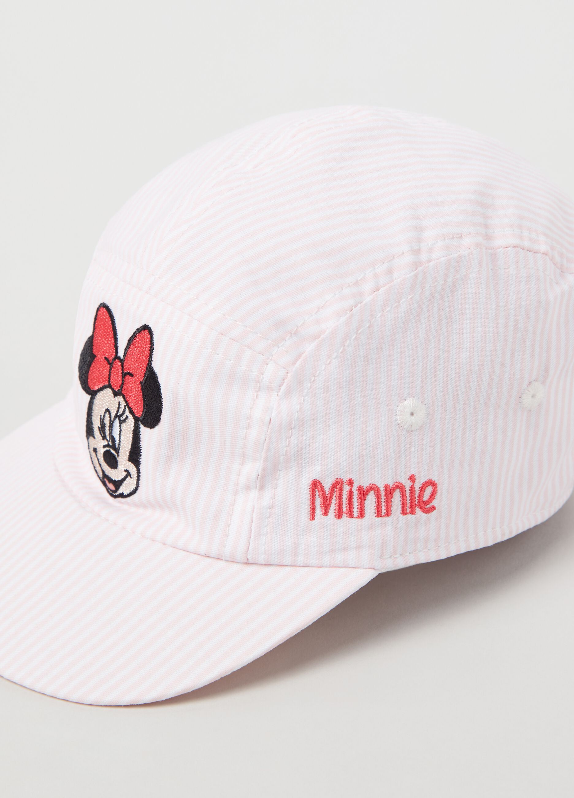Gorra de béisbol con bordado Minnie