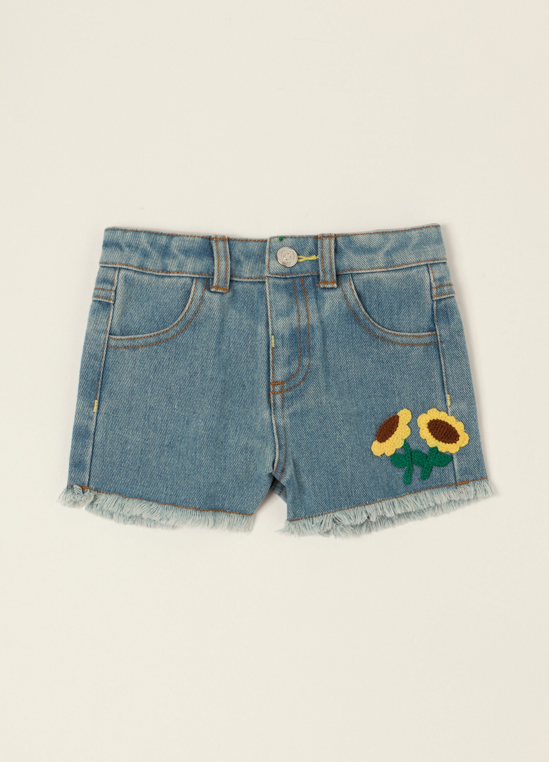 IANA cotton-blend viscose shorts
