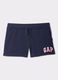 Blaue GAP Kids Shorts mit Logo_4