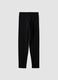 Leggings skinny neri in cotone organico elasticizzato per ragazza_4