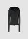 Knit Ribbed Hoodie Vintage Grey_0