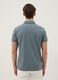 Slim Fit graues Polo aus reiner Baumwolle_2