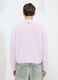 Mohair-Pullover mit Rundhalsausschnitt in Hellrosa_4
