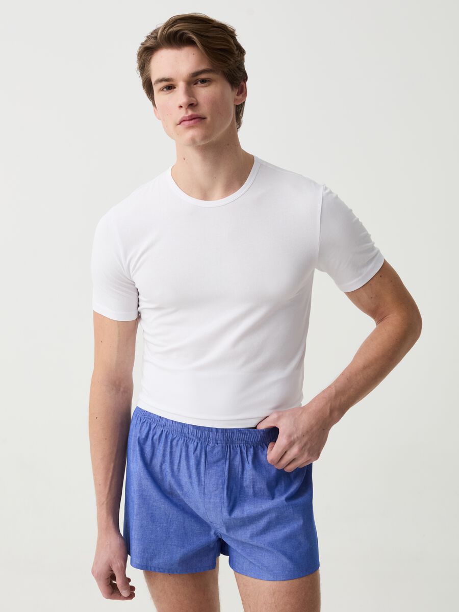 Two-pack boxer shorts in cotton_0