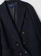 Blue stretch-viscose double-breasted blazer, regular fit_1