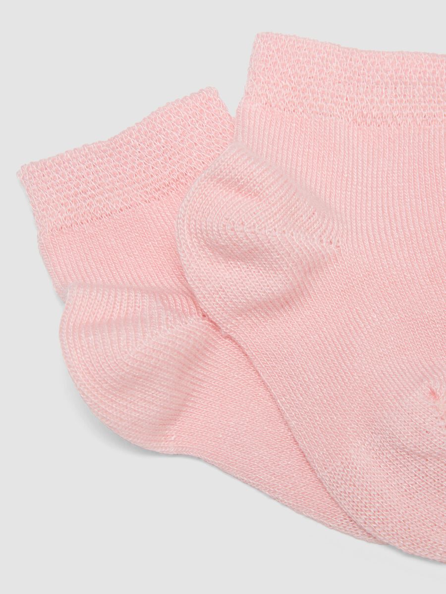 Pack duplo de meias multicolor em mistura de bambu para beb&eacute;s_1