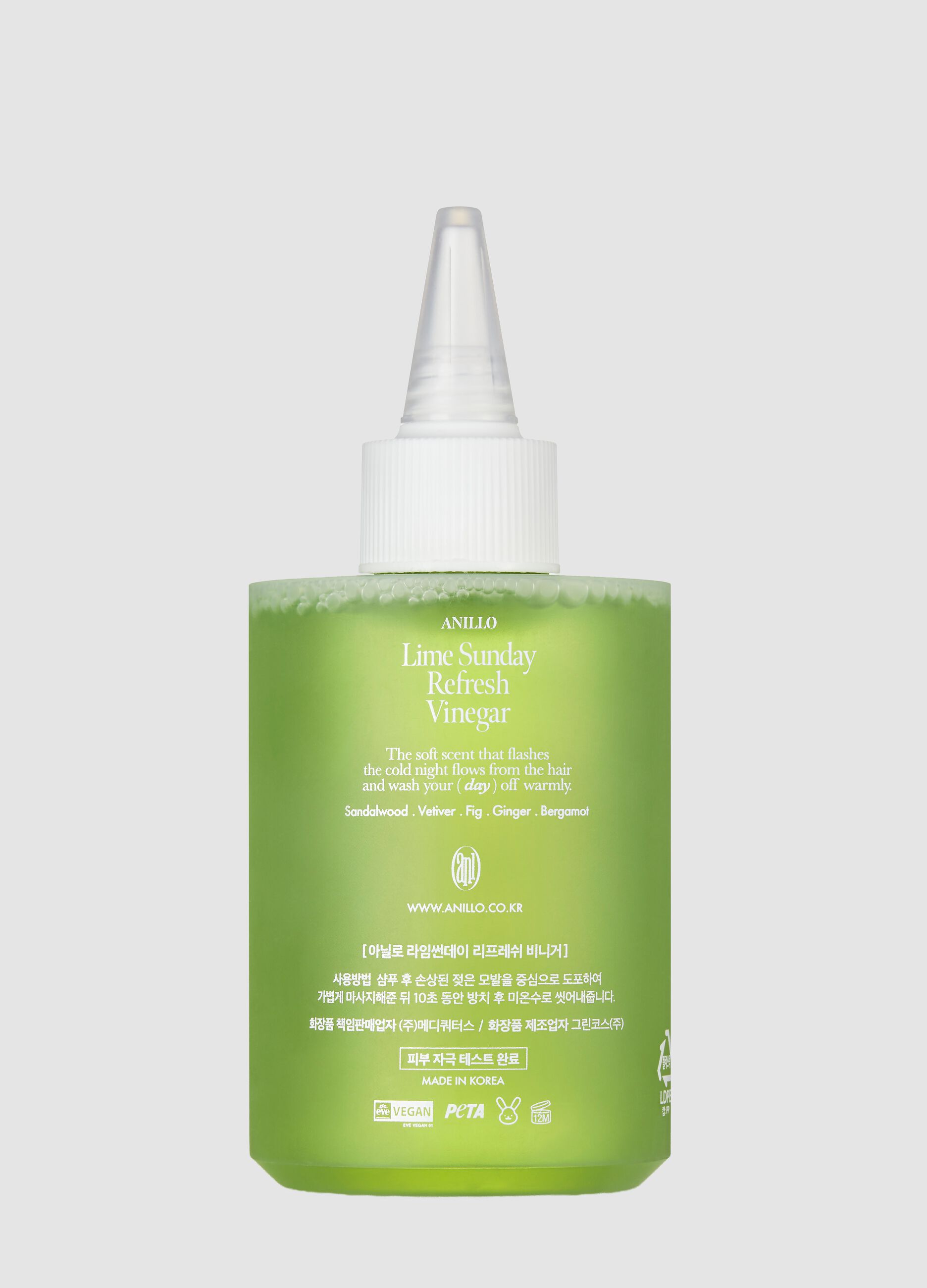 Lime Sunday Refresh Hair Vinegar 200ml - &Kappa;&omicron;&rho;&epsilon;ά&tau;&iota;&kappa;&eta; &pi;&epsilon;&rho;&iota;&pi;&omicron;ί&eta;&sigma;&eta; &mu;&alpha;&lambda;&lambda;&iota;ώ&nu;