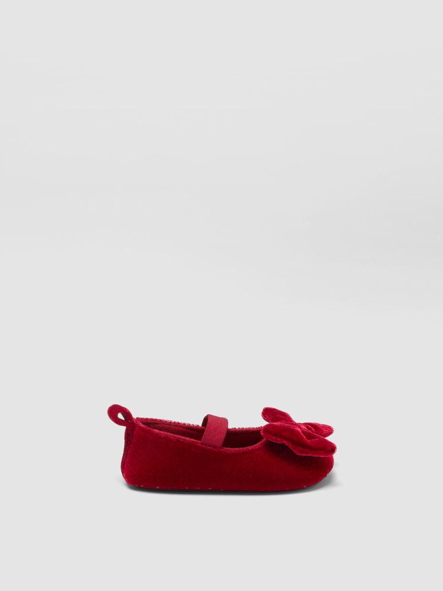 Scarpine rosse con fiocco_0