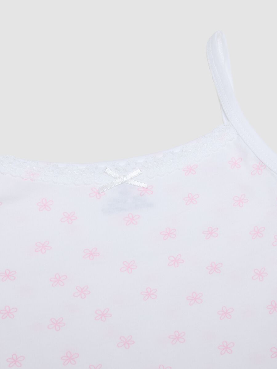 Multicolour pure cotton vest twin-pack for girls - regular fit_3