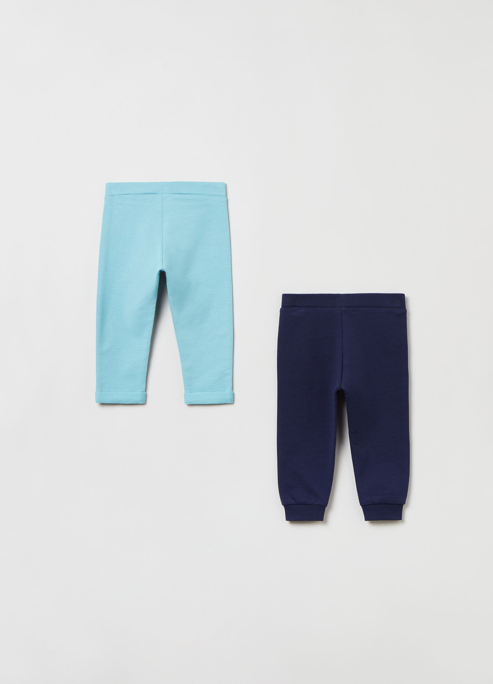 Two-pack fleece joggers_2