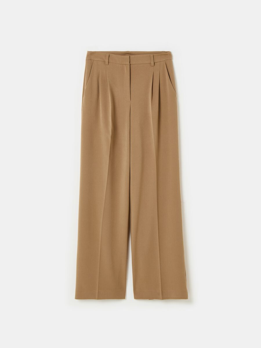 Contemporary wide-leg palazzo trousers_3