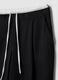 Schwarze Jogginghose mit regul&auml;rer Passform und elastischem Bund_5