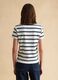 Multicolour striped cotton blend t-shirt regular fit_3