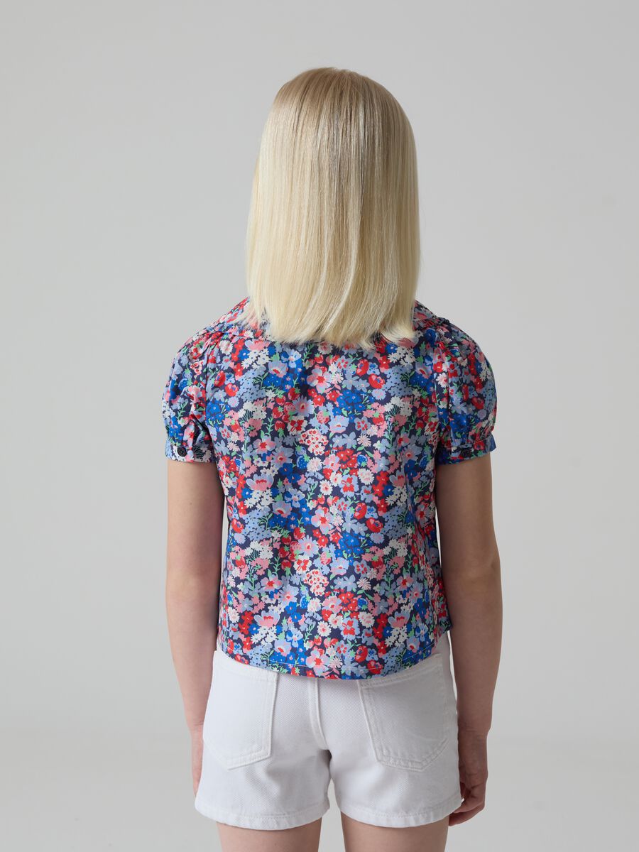 Floral shirt in cotton_2