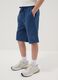Boys' Pure Cotton Blue Shorts Regular Fit_1