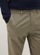 Beige chino trousers in stretch cotton slim fit_3