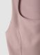 Pink cropped top in stretch fabric_8