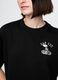 Schwarzes GAP Baumwoll-T-Shirt_3