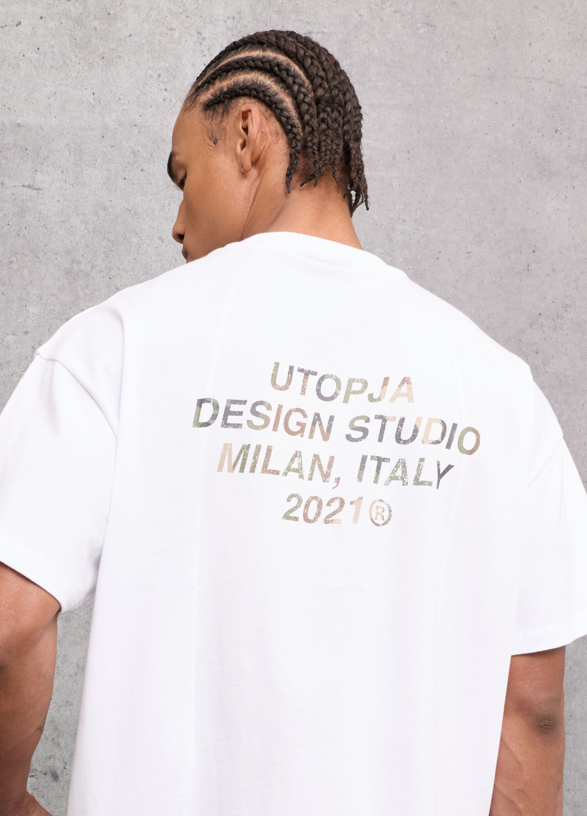 White Graphic Pocket T-shirt