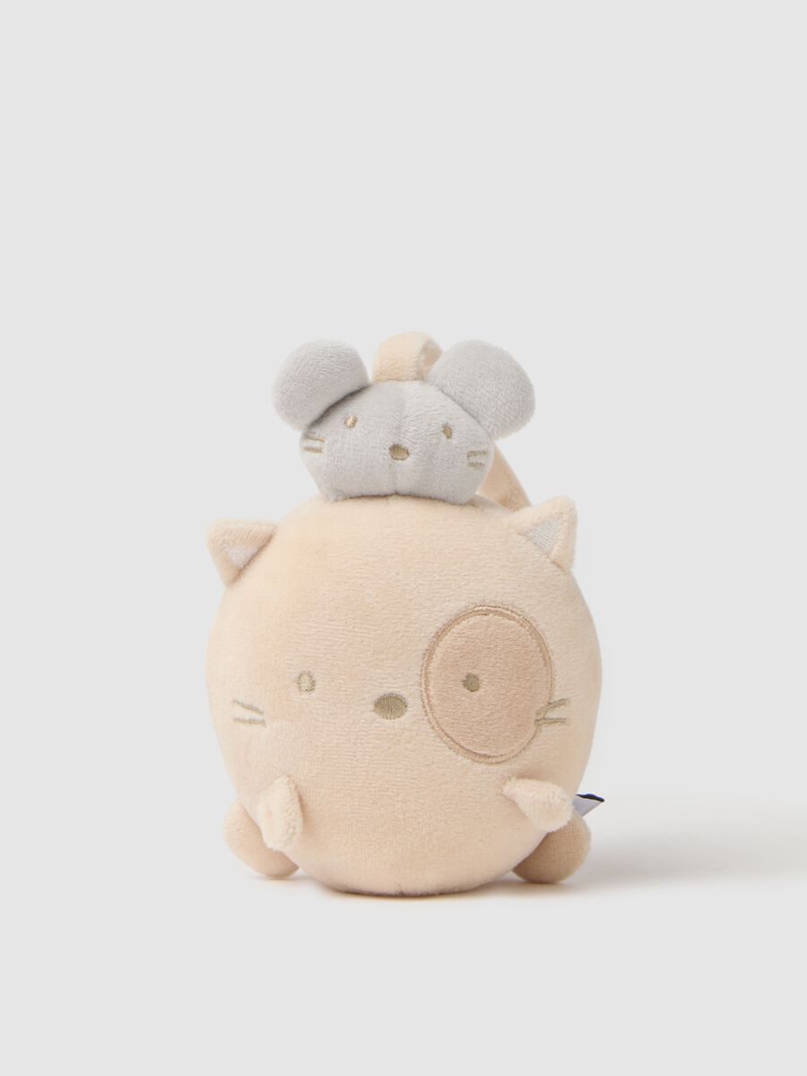 Beige Velour Musical Box_0