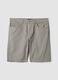 Graue Shorts aus reiner Baumwolle_4