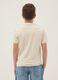 Beige pure cotton boys&rsquo; regular fit T-shirt_1
