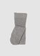 Collant grigio melange in cotone organico elasticizzato_0