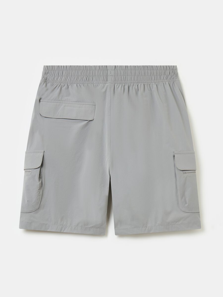 Cargo Shorts Grey_5