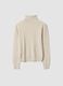 Beiger Rollkragenpullover aus Viskose-Wollmix, Regular Fit_2