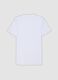 2-pack white crew-neck T-shirts in pure organic cotton, regular fit_2