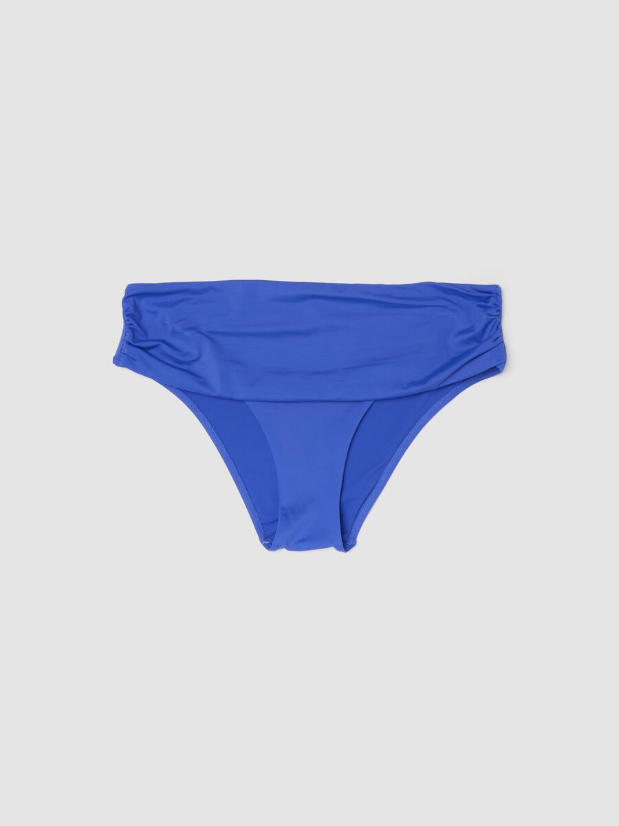 Blue stretch bikini bottoms_4