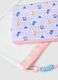 Transparent pink beauty case with Stitch print_2