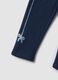 Blue skinny-fit stretch organic cotton leggings_2