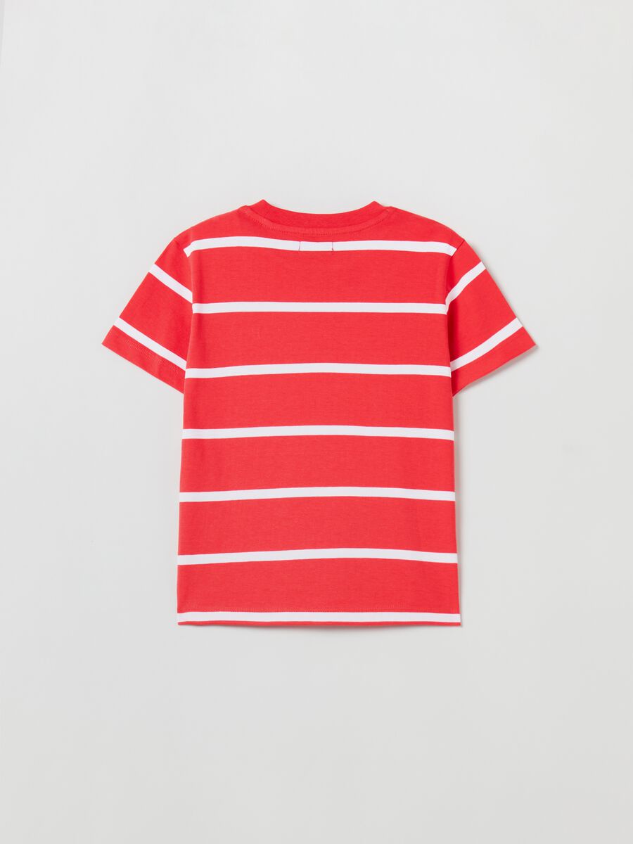 Striped T-shirt in cotton_2