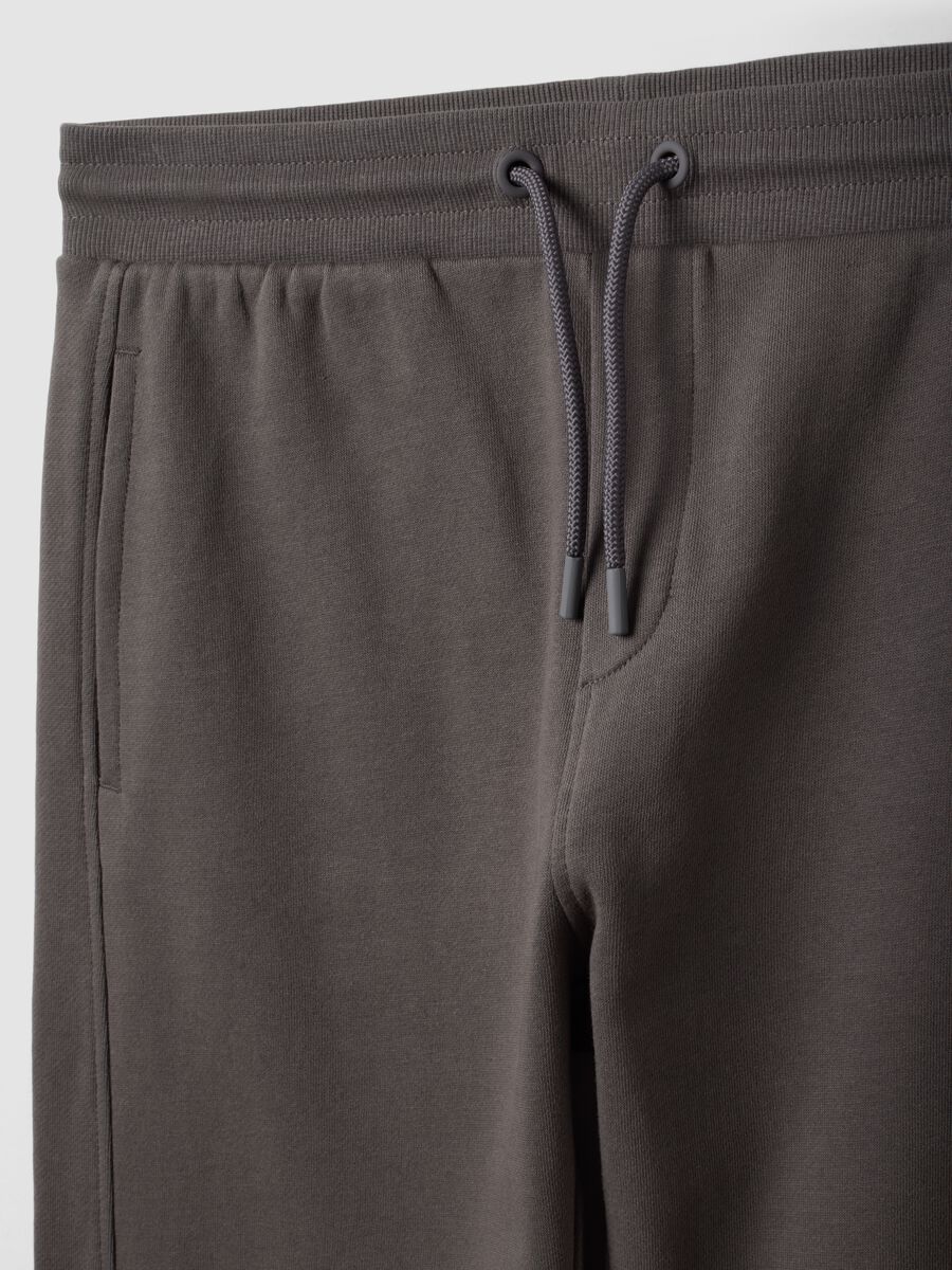 Grey organic cotton joggers_5