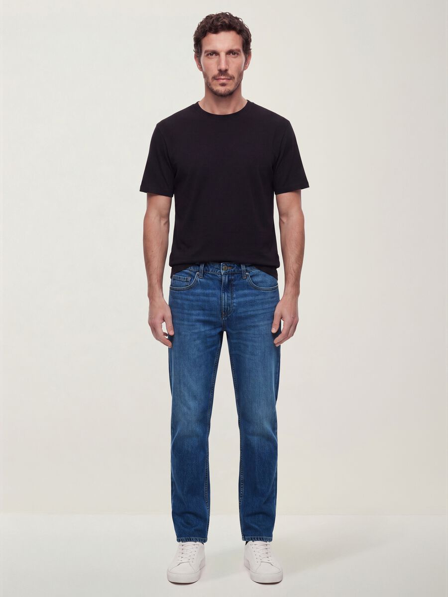 &Alpha;&nu;&delta;&rho;&iota;&kappa;ό &tau;&zeta;&iota;&nu; denim &alpha;&pi;ό 100% &beta;&alpha;&mu;&beta;ά&kappa;&iota;, regular fit_0
