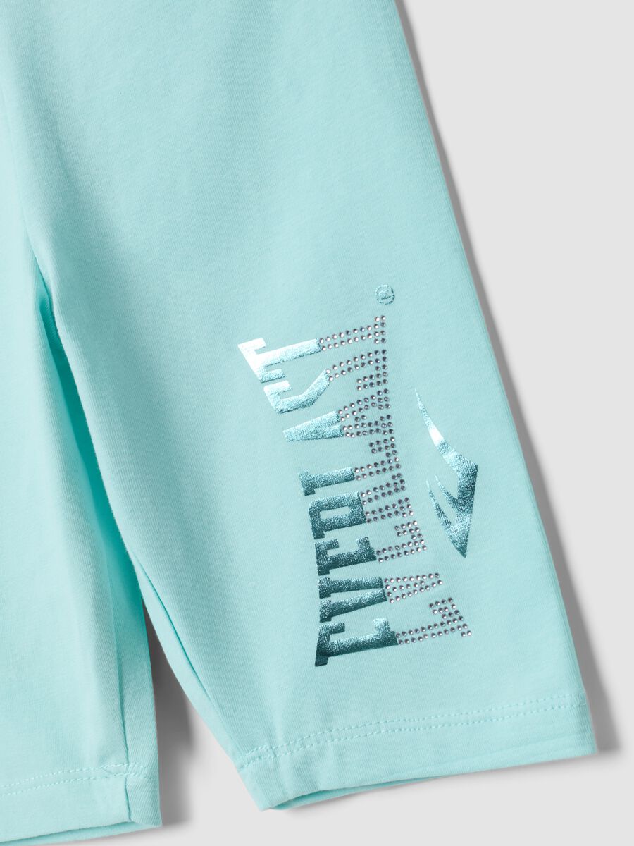 Blue cotton-stretch cycling shorts_2