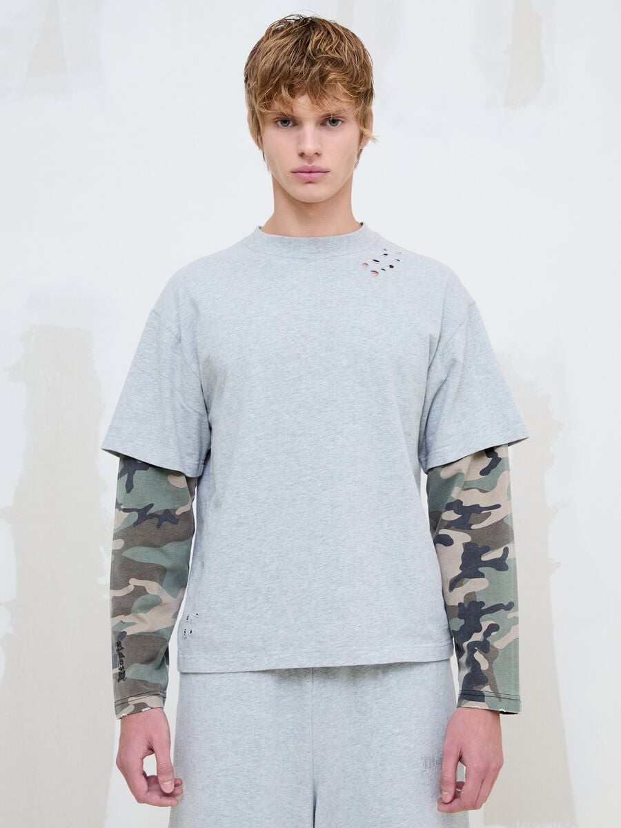 Double Longsleeve Grau & Camo_3