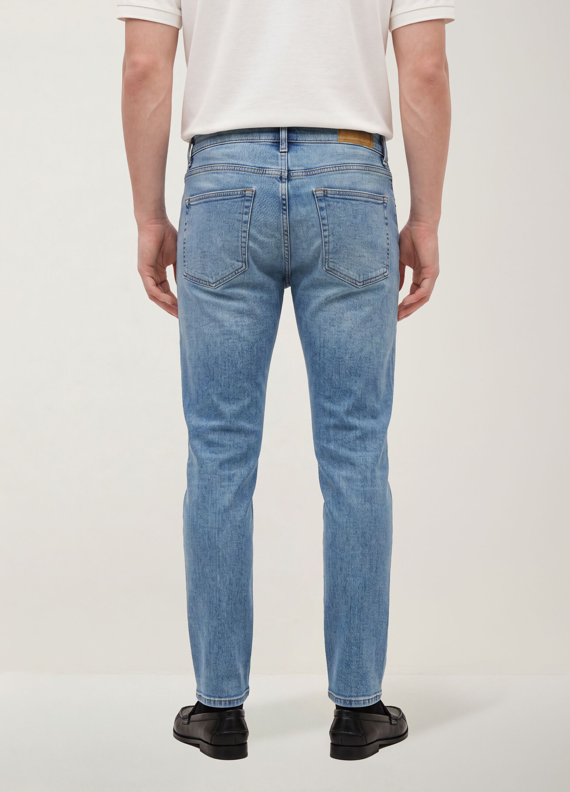 Skinny Fit Jeans aus Stretch-Baumwolldenim