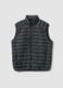Gilet Ultralight verde imbottito con zip_4