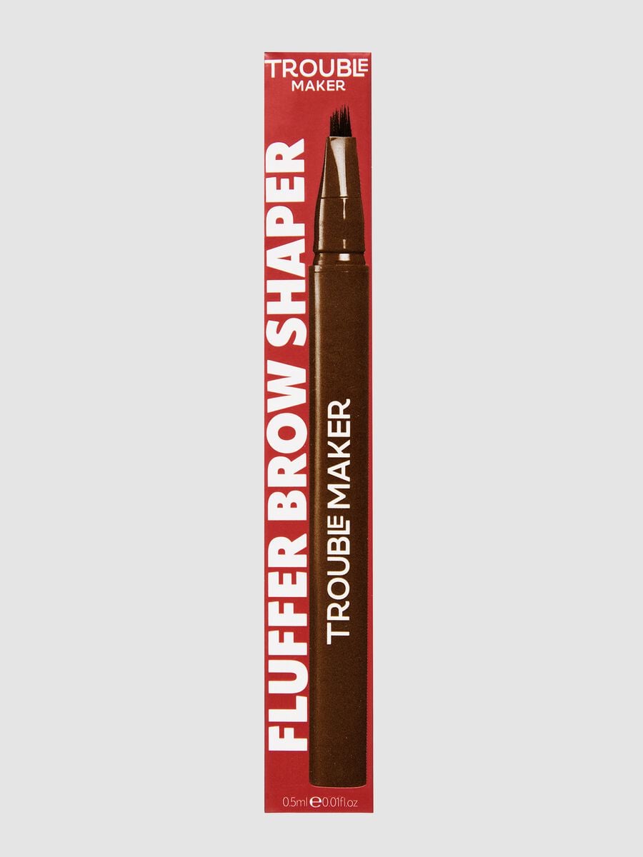 Fluffer Brow Brush Natural Brow Pen Dunkelbraun 0,5 ml_0