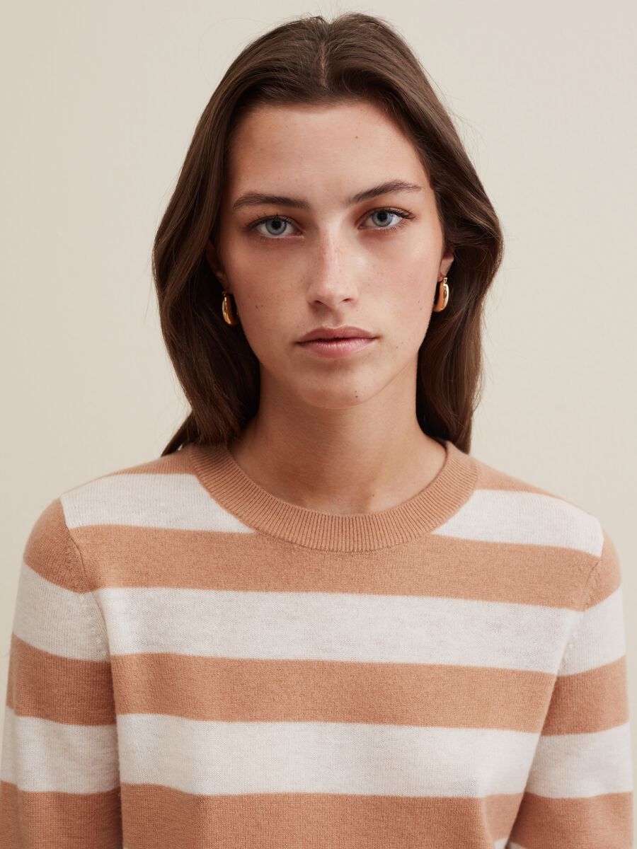 Striped wool pullover_3