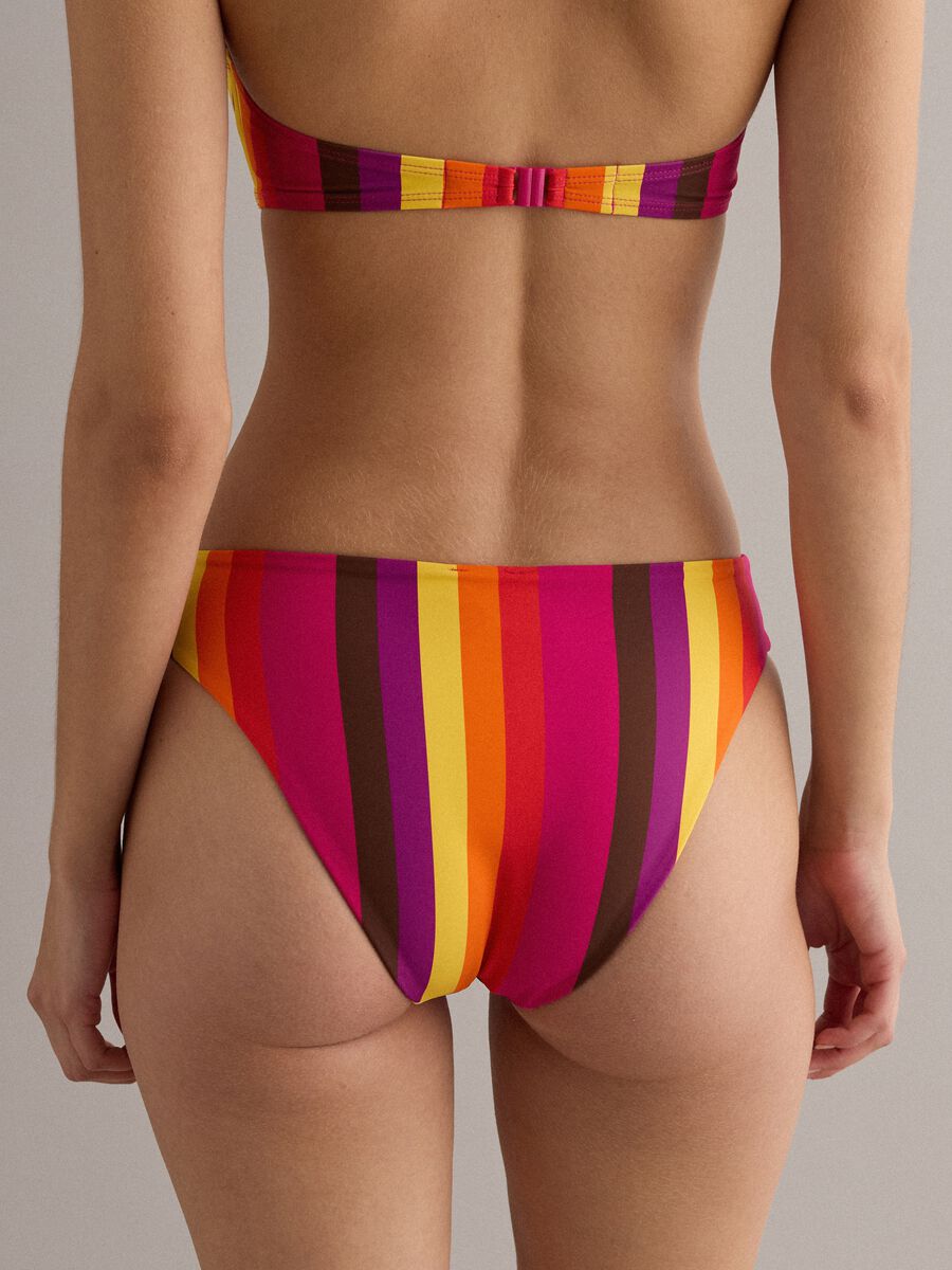 Multicolour stretch-fabric bikini bottoms_2