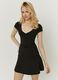 Black short-sleeve stretch dress_1