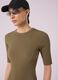 Ribbed stretch modal T-shirt ALTAVIA STUDIO_1