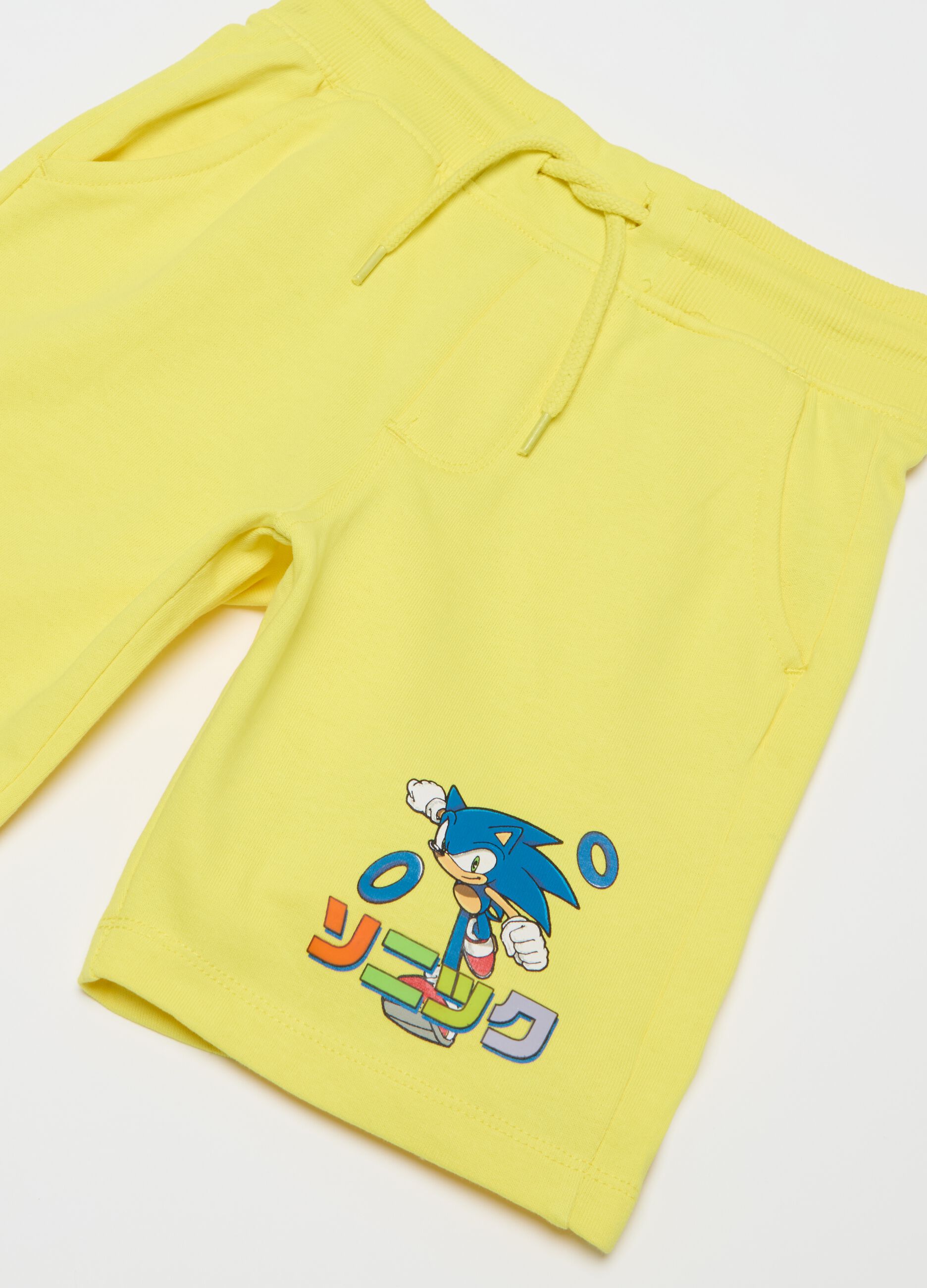 Shorts de felpa con estampado Sonic™