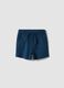 Blue pure cotton boys&rsquo; shorts, regular fit_0