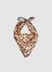 Multicolour leopard print scarf regular fit_0